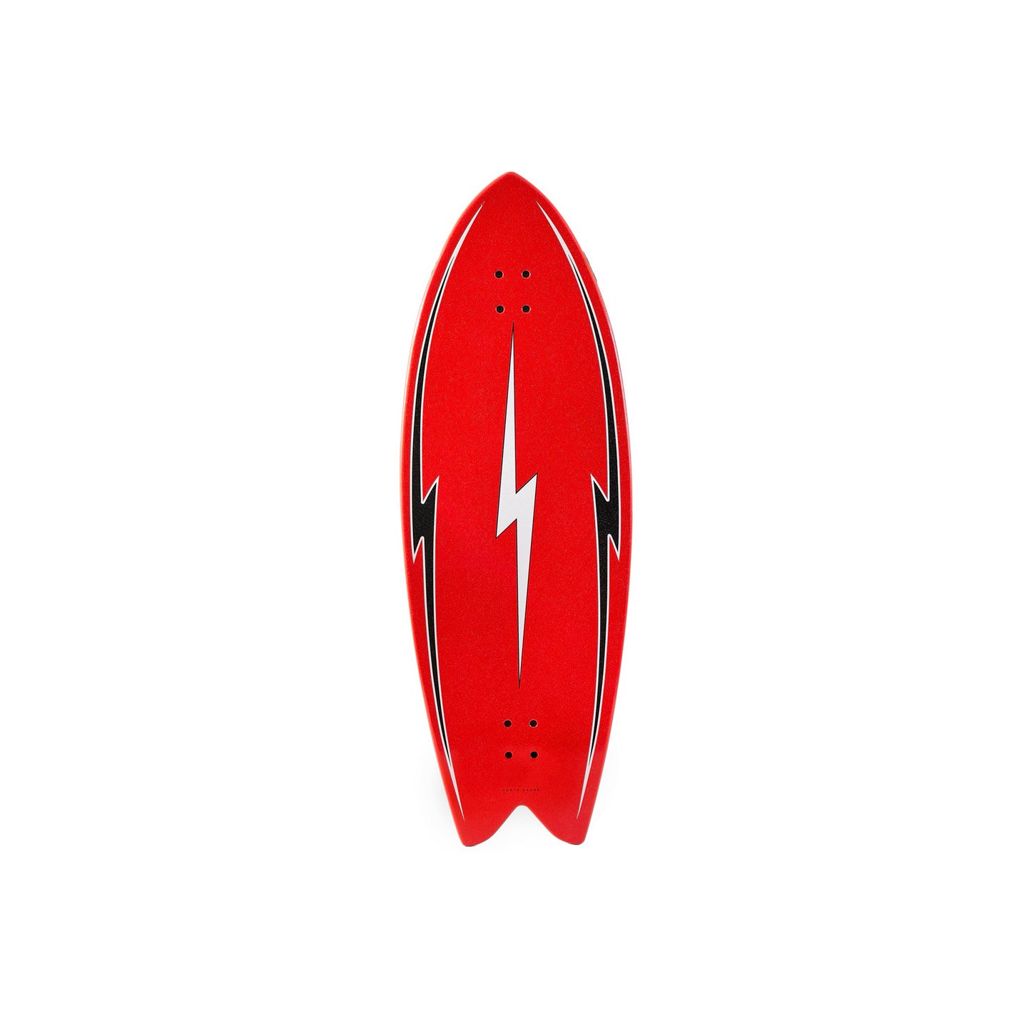 43" The Pescadito - North Shore Red - Deck Only - Hamboards UK