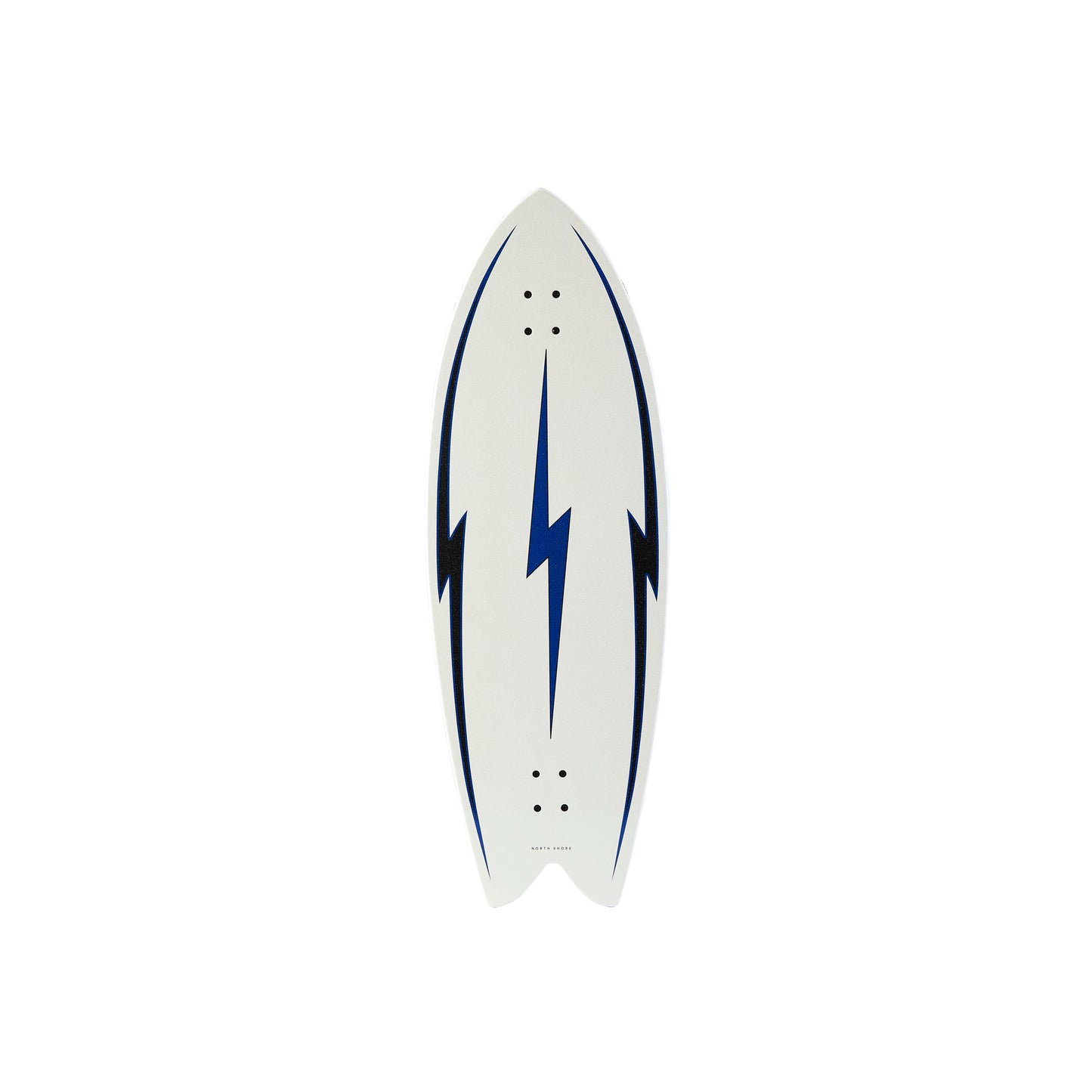 43" The Pescadito - North Shore White - Deck Only - Hamboards UK