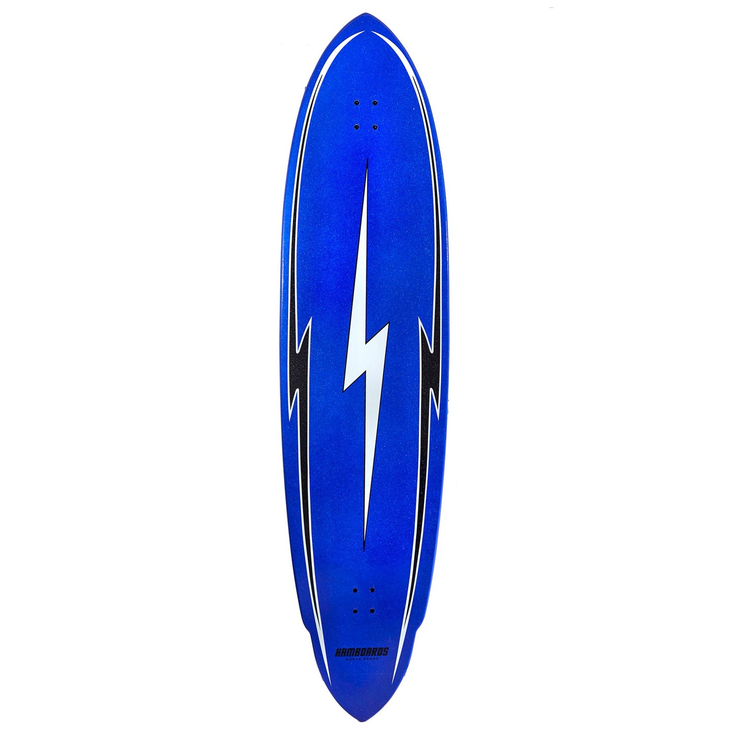 5'7'' The Pinger - North Shore Blue - Deck Only - Hamboards UK