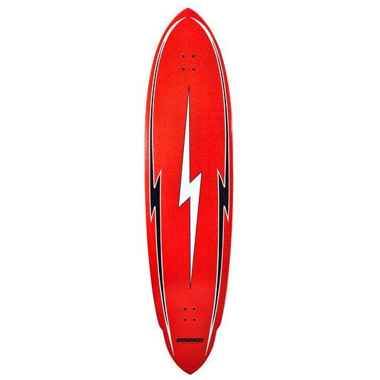 5'7'' The Pinger - North Shore Red - Deck Only