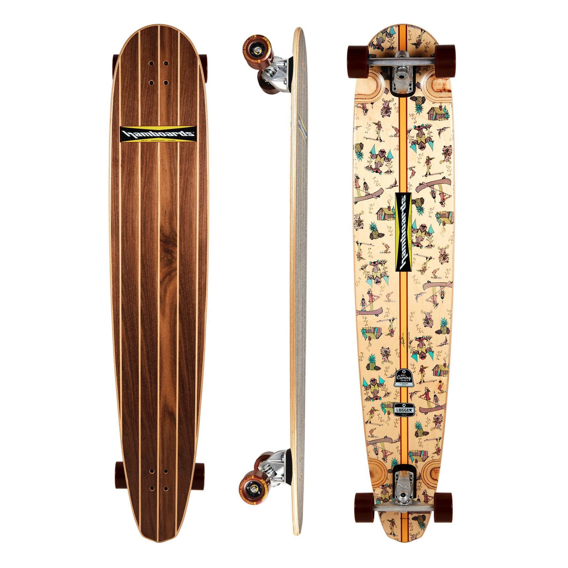 5' The Logger - Walnut - Hamboards UK