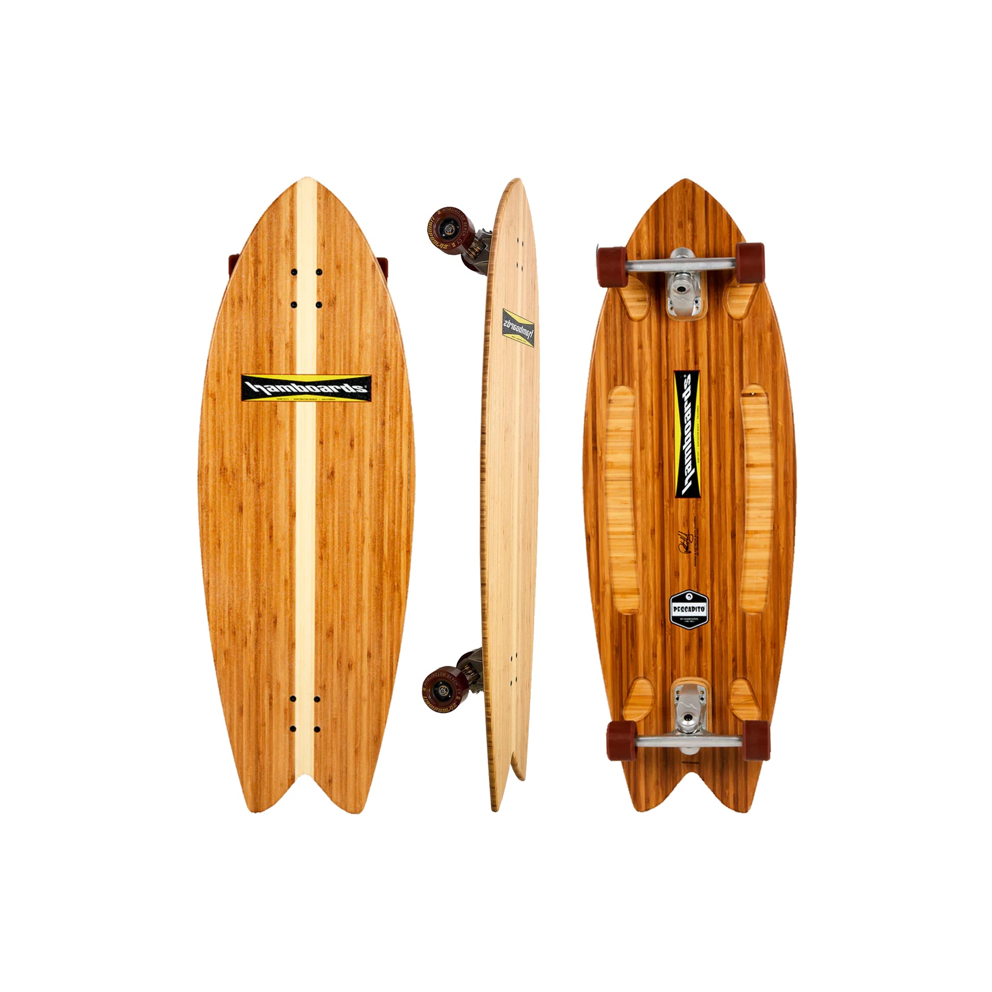 43" The Pescadito - Bamboo - Hamboards UK