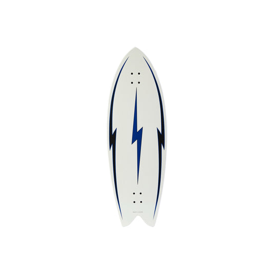 43" The Pescadito - North Shore White - Deck Only - Hamboards UK