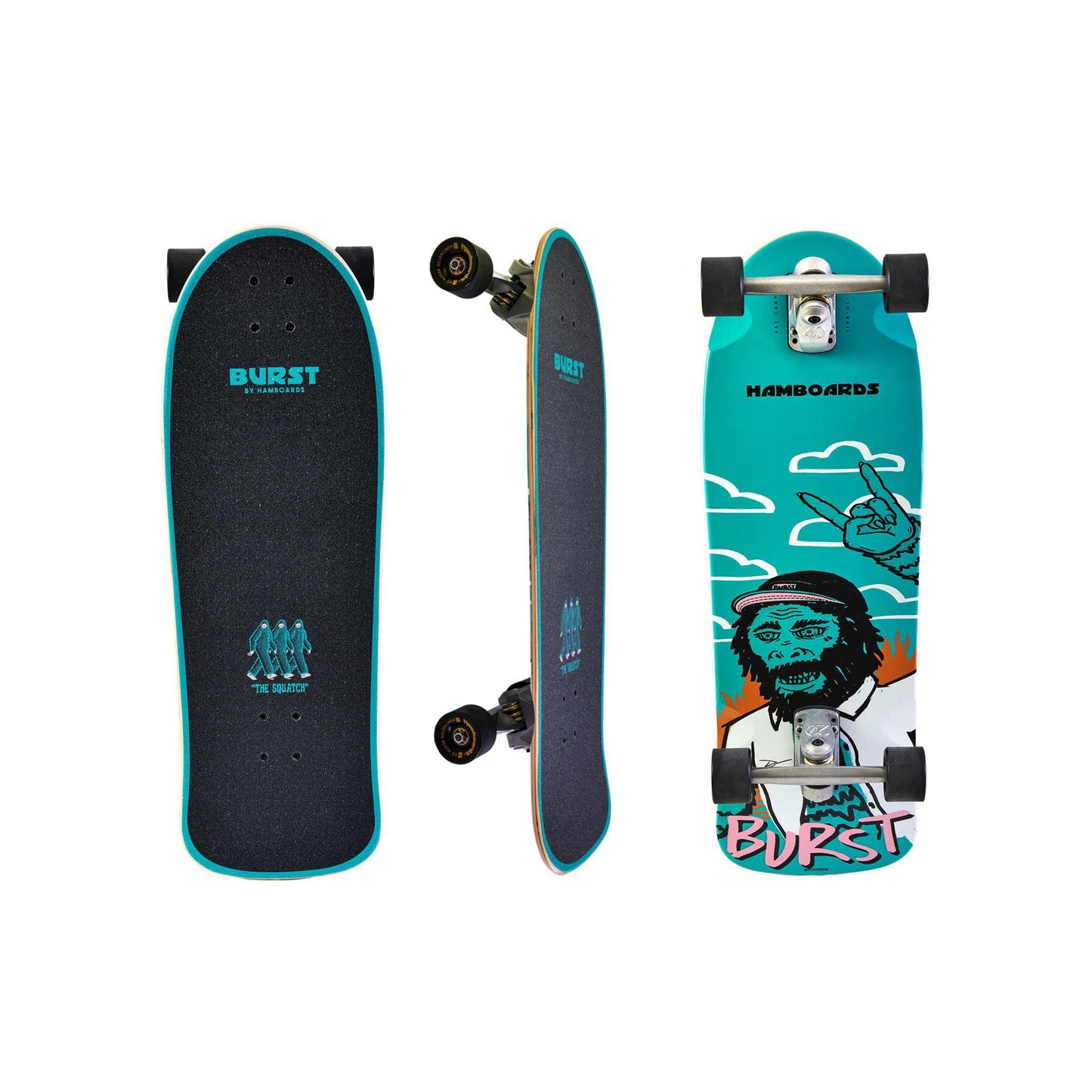 32" The Burst - Squatch - Hamboards UK