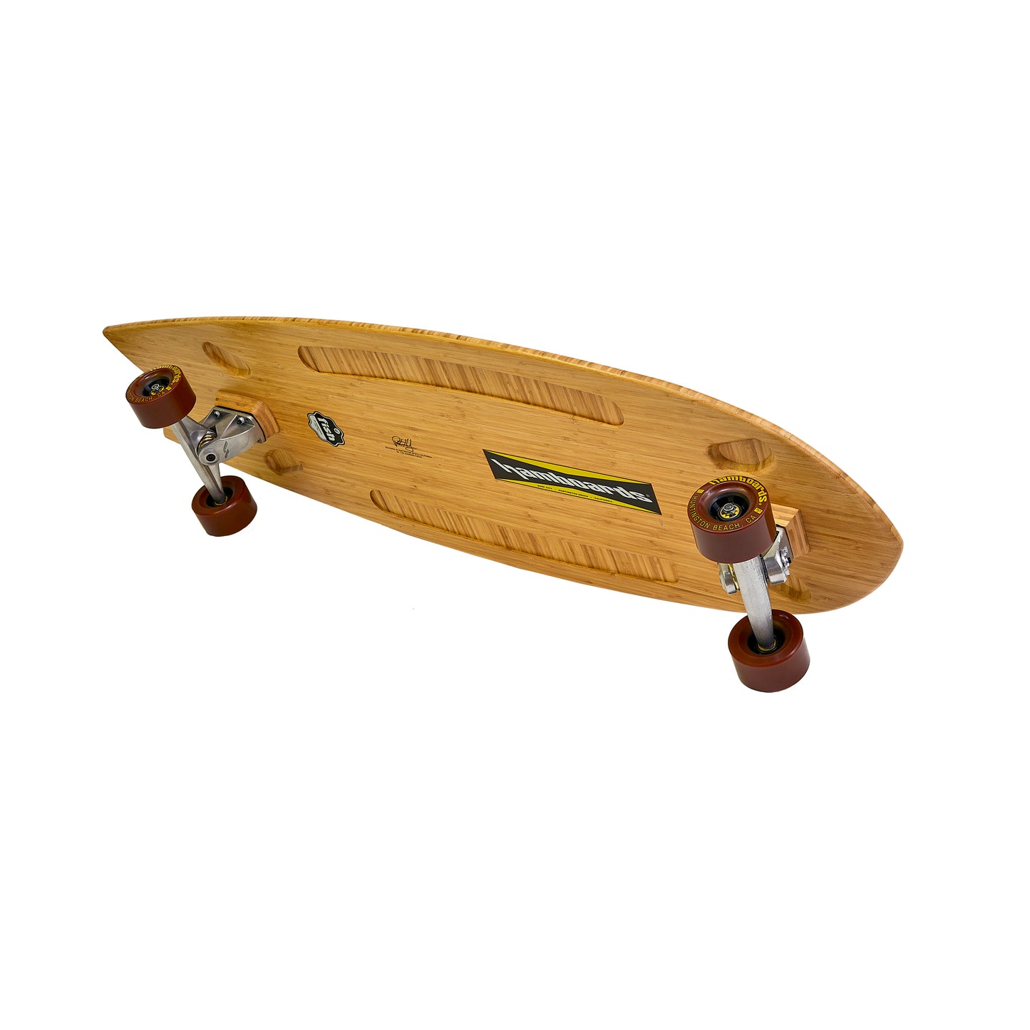 4'5" The Fish - Bamboo - Hamboards UK